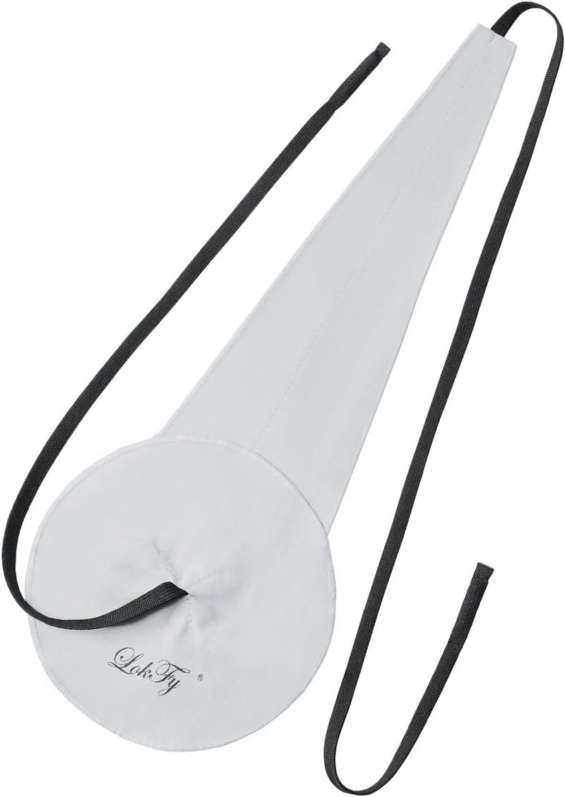 Lerodite Saxophone Cleaning Cloth Cleaning Care Tool for Flute Sax Inside Tube (Gray) - Image 1